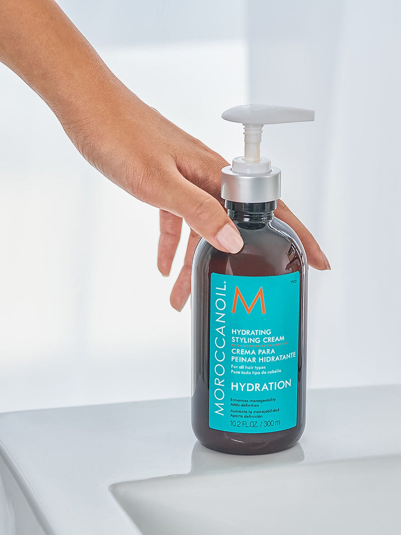 Moroccanoil Hydrating Styling Cream 300ml, imported from the UK