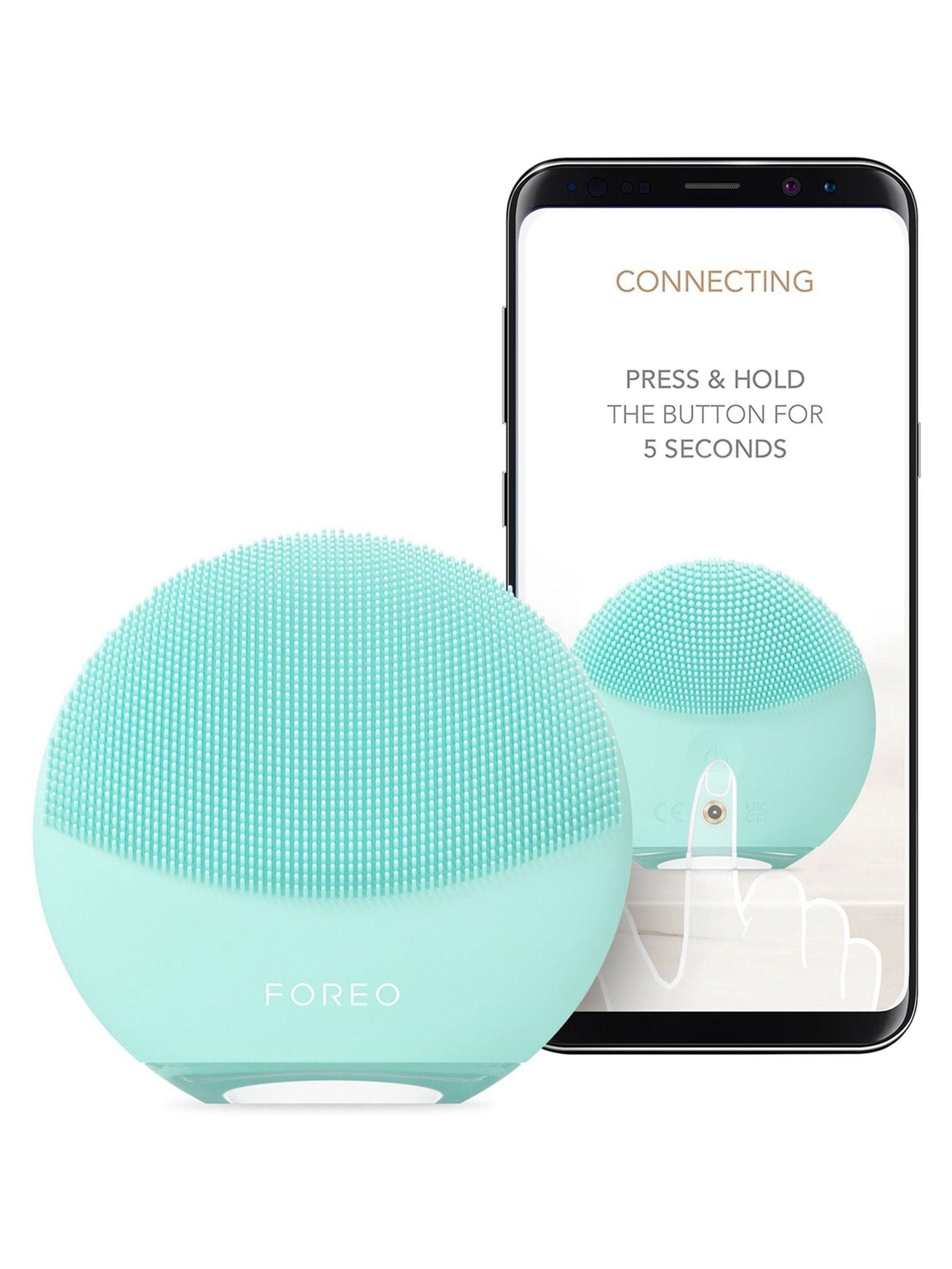 FOREO LUNA 4 Mini facial cleansing brush - British product