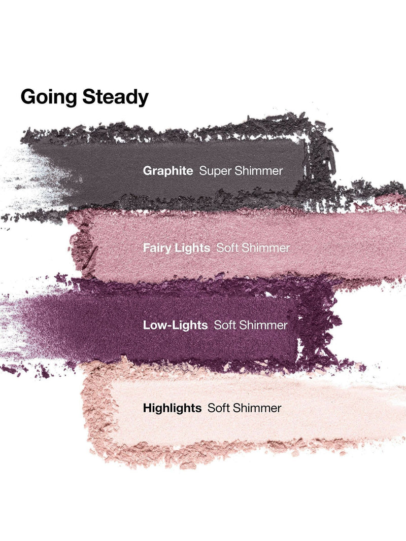 Clinique All About Shadow Quad Going Steady Shimmer eyeshadow - British product