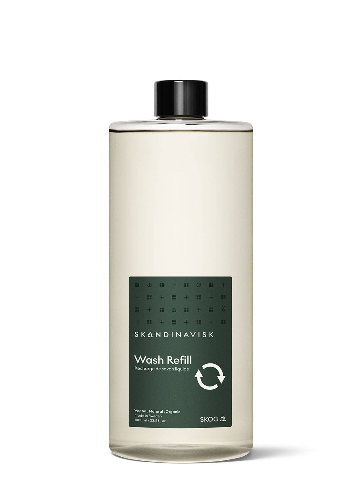 Hydrating Hand and Body Wash Refill with Aloe Vera and Oat Fibre 1L