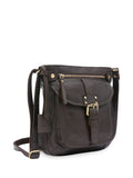 Celtic & Co. brown leather cross-body bag, imported from the UK