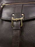 Celtic & Co. brown leather cross-body bag, imported from the UK