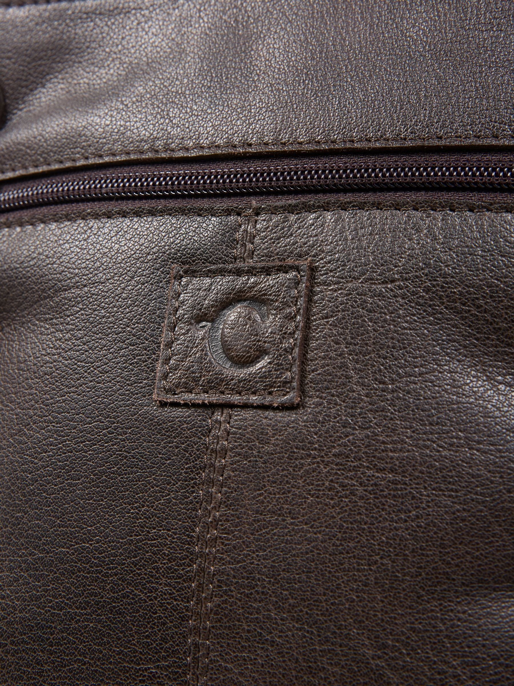 Celtic & Co. brown leather cross-body bag, imported from the UK