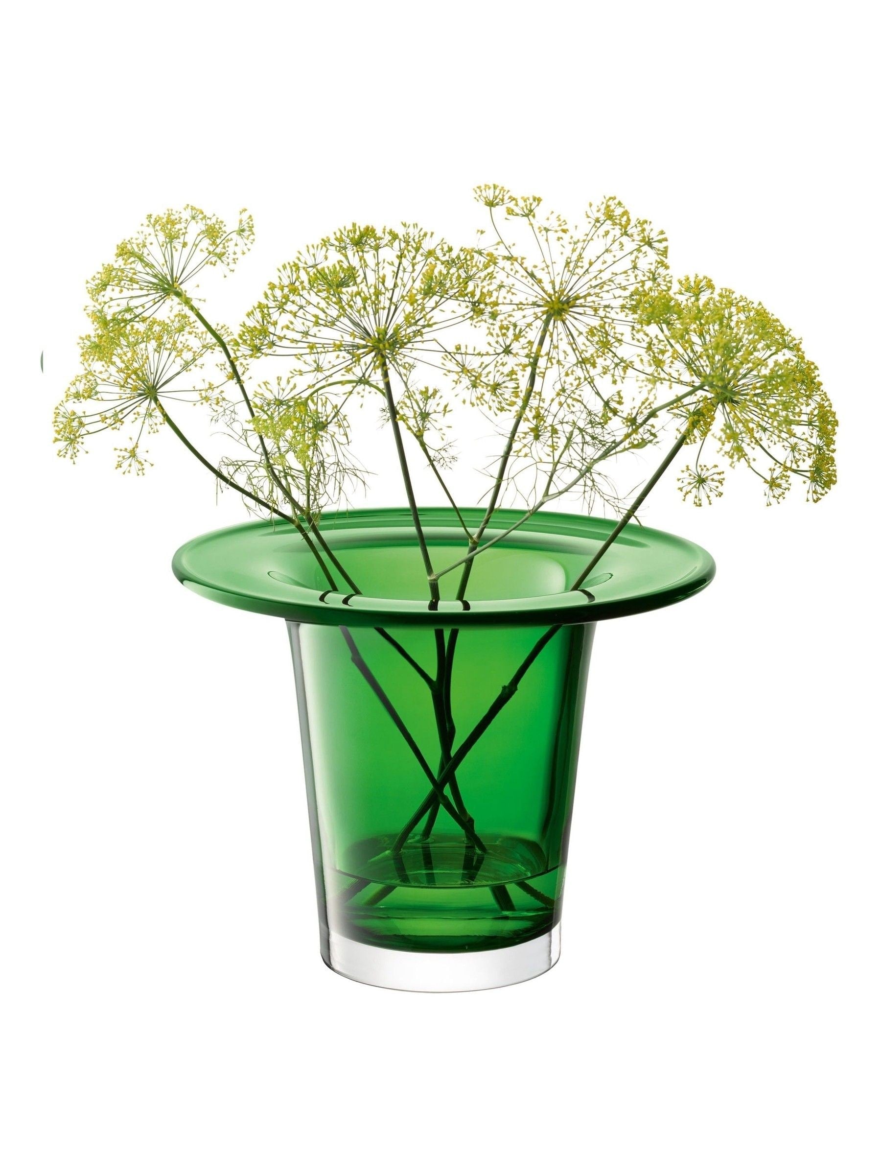 LSA International Fern Green Victoria Vase Lantern 19cm, UK version