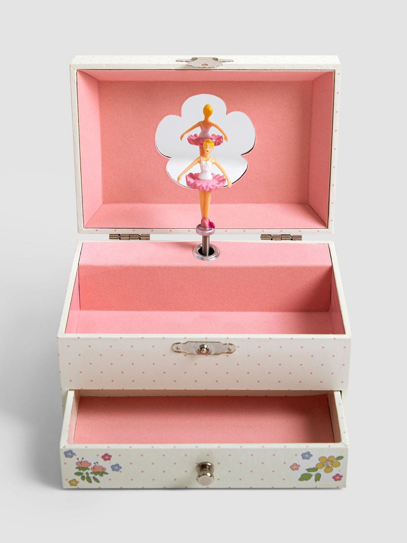 JoJo Maman Bébé floral fairy musical jewellery box - British product
