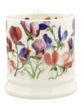 Emma Bridgewater Cream Sweet Pea Multi 1/2 Pint Mug