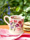 Emma Bridgewater Cream Sweet Pea Multi 1/2 Pint Mug