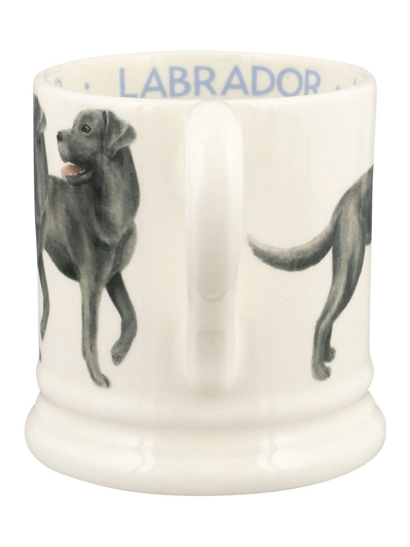 Emma Bridgewater Cream Black Labrador 1/2 Pint Mug
