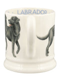 Emma Bridgewater Cream Black Labrador 1/2 Pint Mug