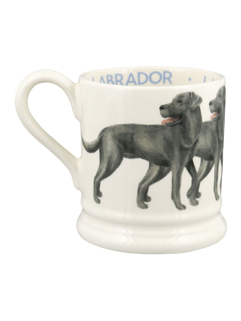 Emma Bridgewater Cream Black Labrador 1/2 Pint Mug