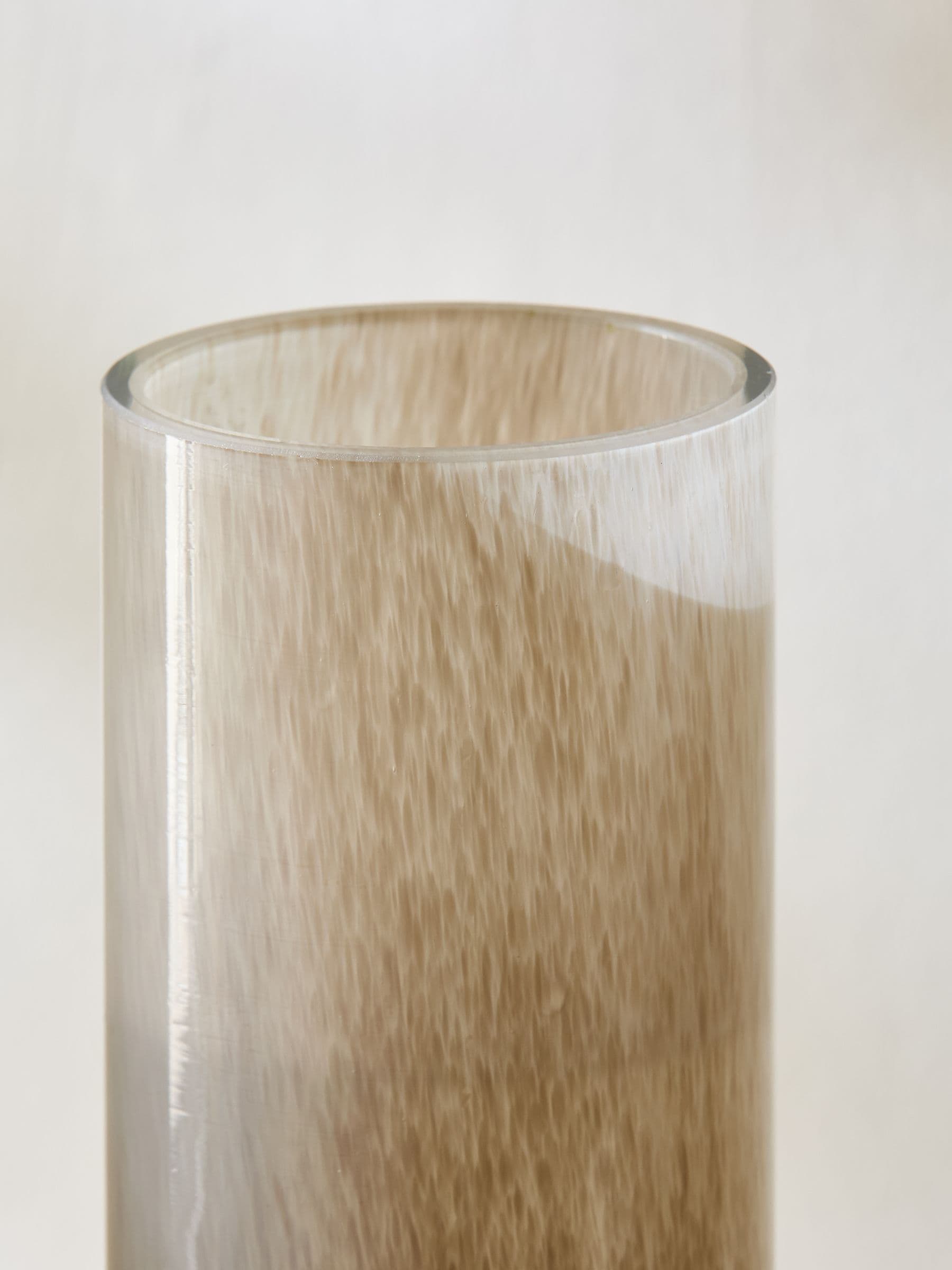 Sosandar grey glass vases set of 2, UK version