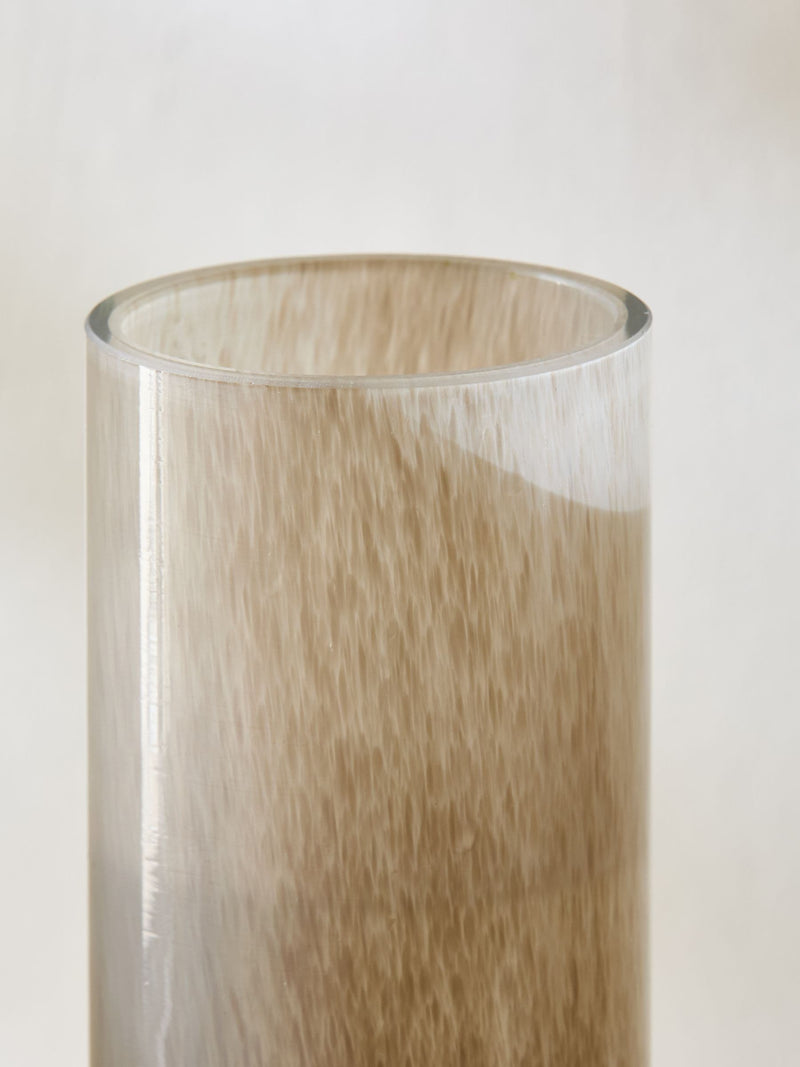 Sosandar grey glass vases set of 2, UK version