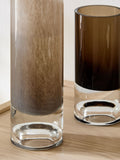 Sosandar grey glass vases set of 2, UK version