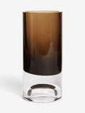 Sosandar grey glass vases set of 2, UK version