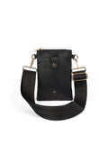 LRM Goods personalised leather phone bag - British product