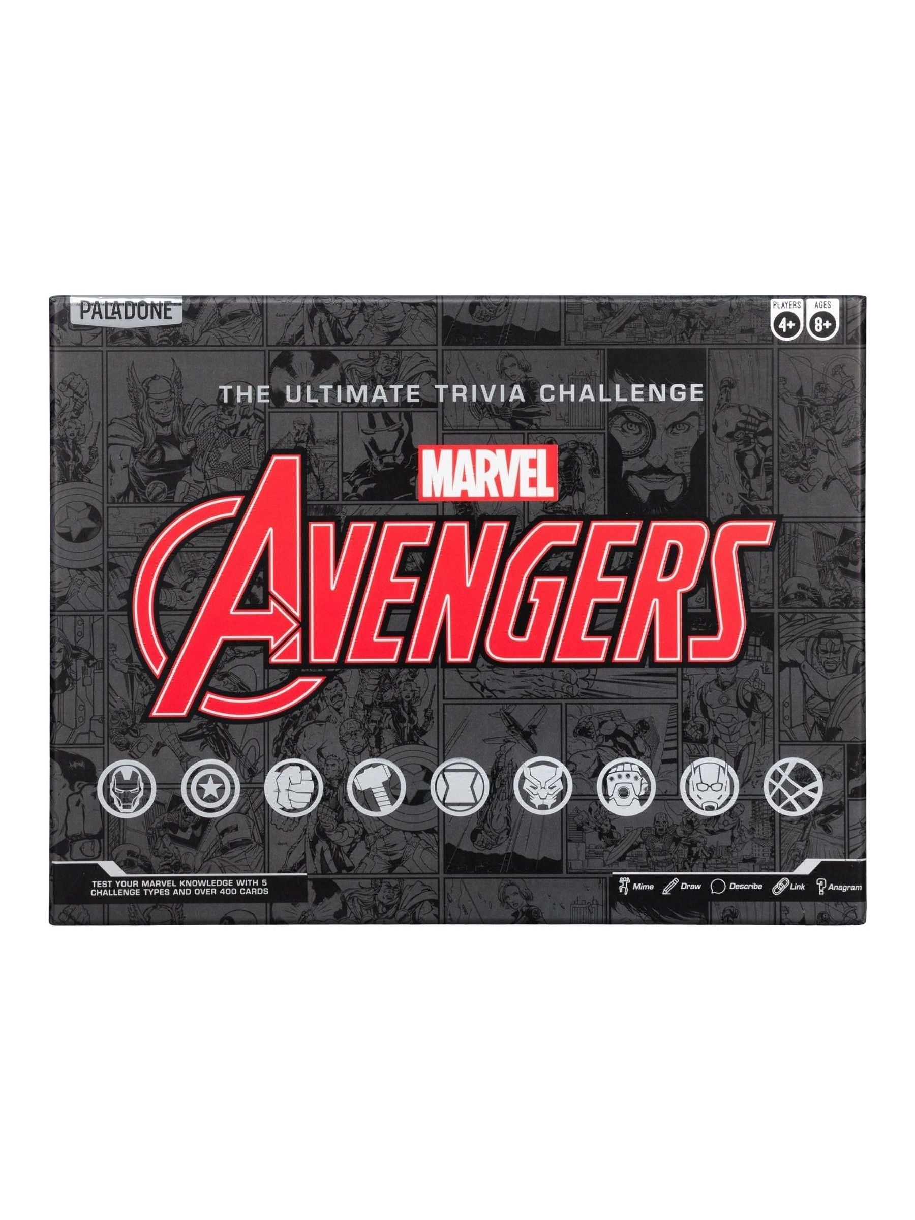 Marvel Avengers trivia challenge game (British brand)