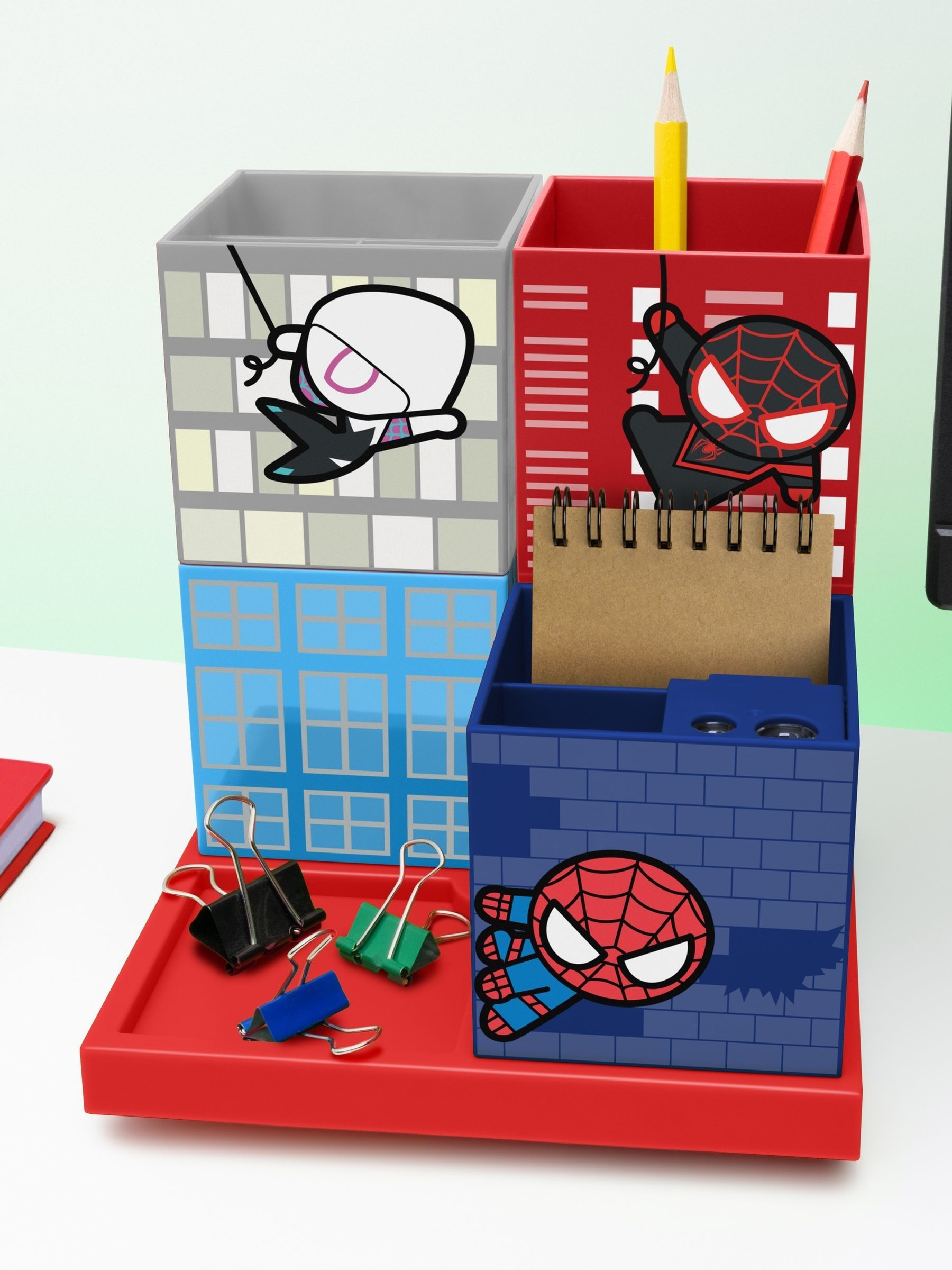 Marvel Spider-Man desk organiser 15cm - British product