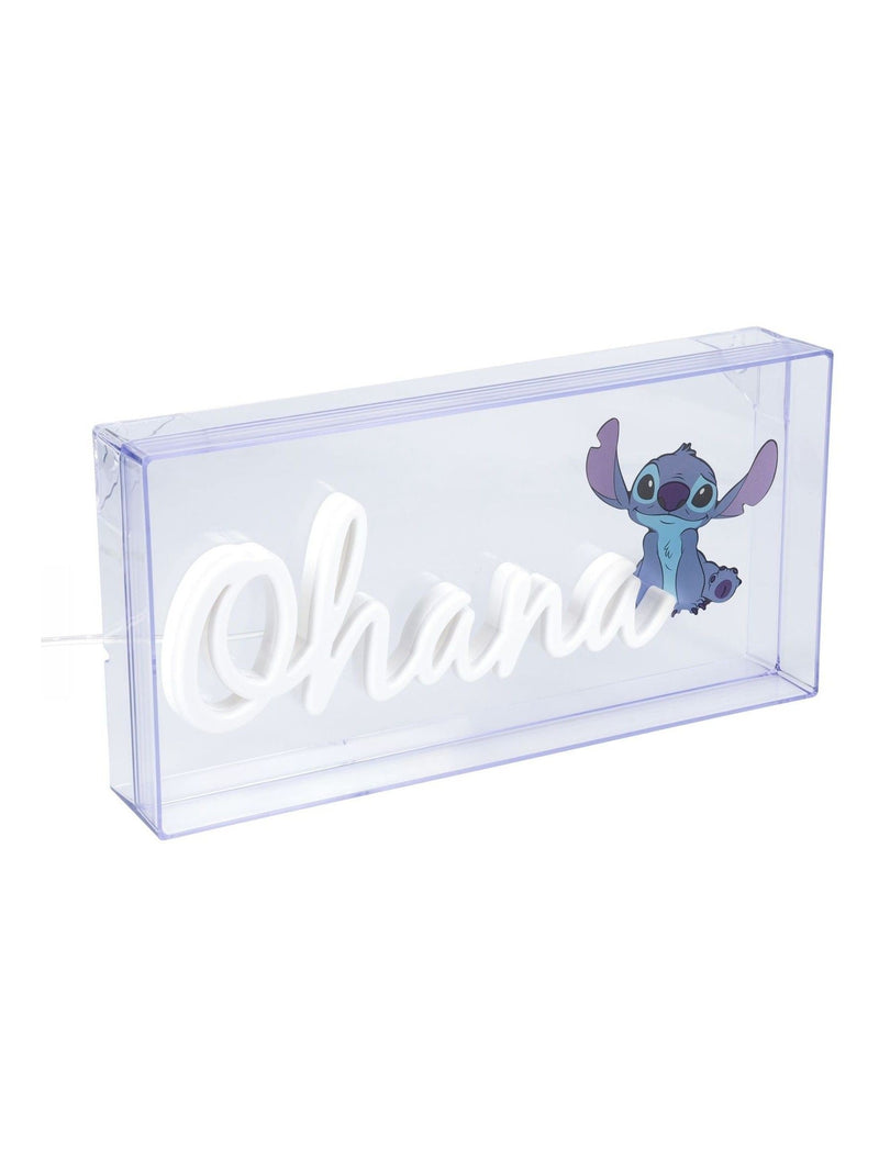 Disney Stitch Ohana LED neon light, imported from the UK