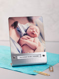 Oakdene Personalised Metal Picture Frame 13x10x1cm, imported from the UK
