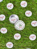 Oakdene personalised golf ball markers set of 10 in tin - British product