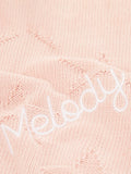 My 1st Years star jacquard blanket personalised 70x90cm, UK version