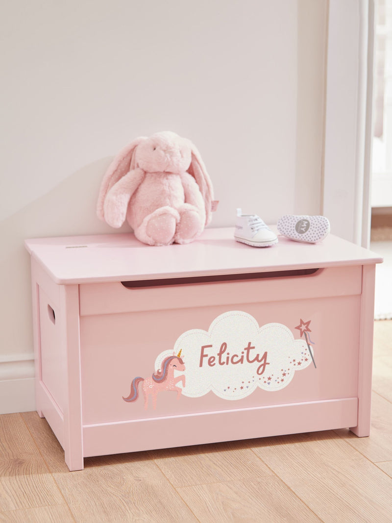 My 1st Years personalised unicorn toy chest, UK version