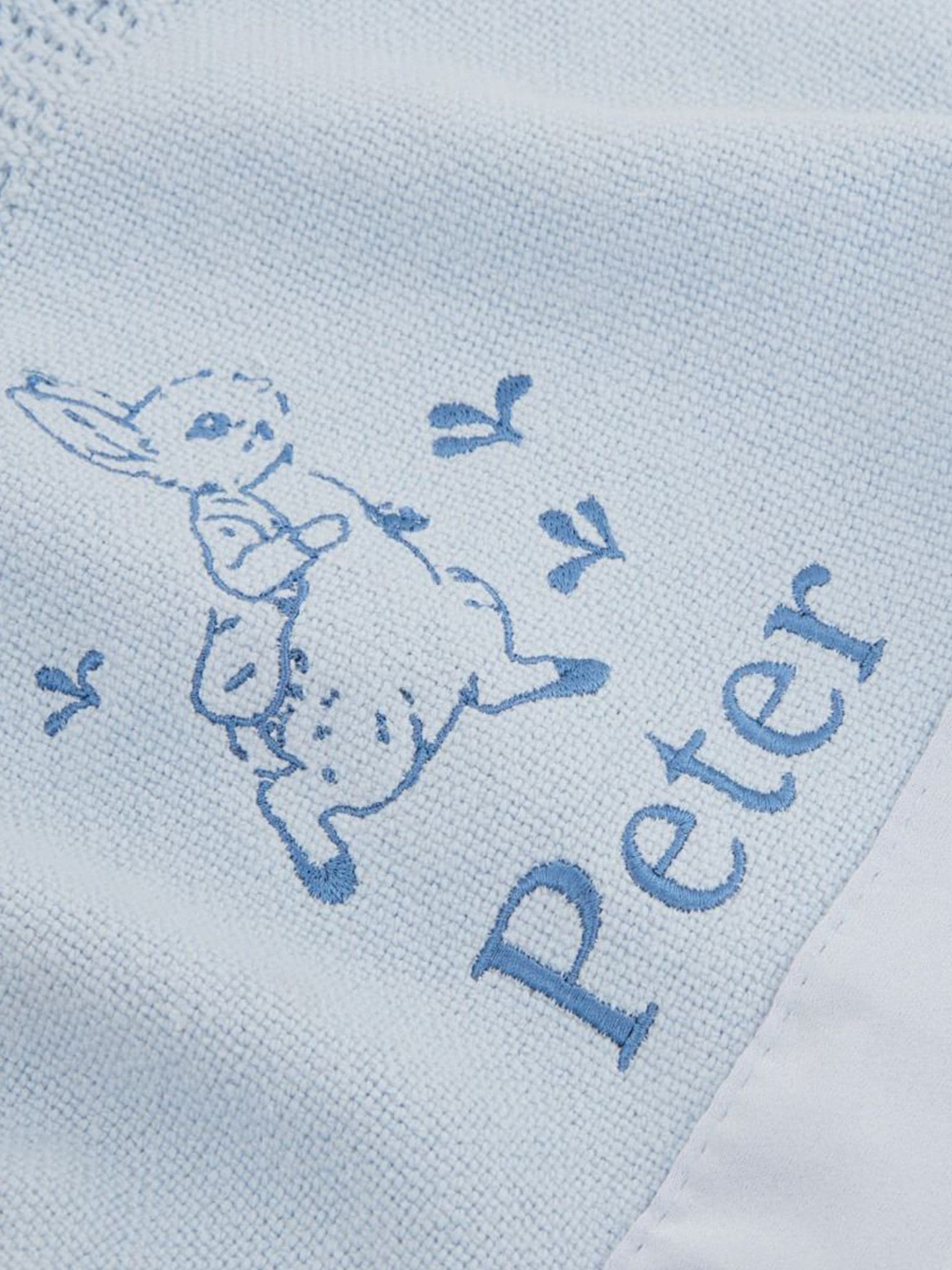 My 1st Years personalised cellular blanket 70x110cm, imported from the UK