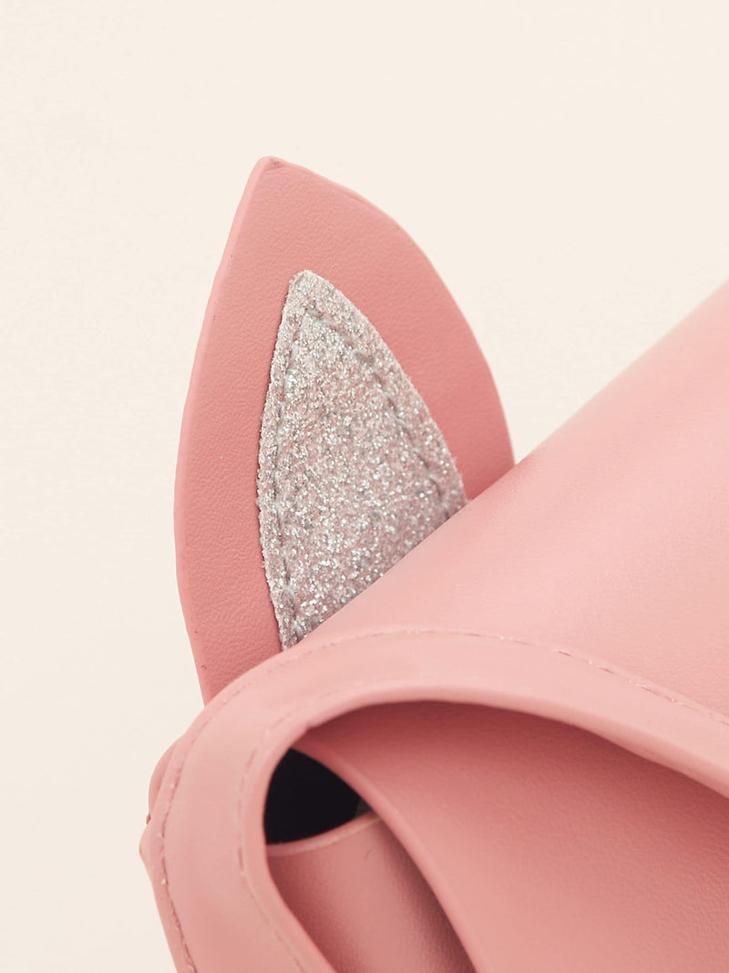 My 1st Years personalised pink cat handbag for toddlers (British brand)