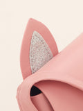 My 1st Years personalised pink cat handbag for toddlers (British brand)