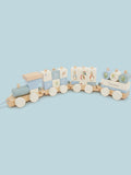 My 1st Years Peter Rabbit personalised pull along train, imported from the UK