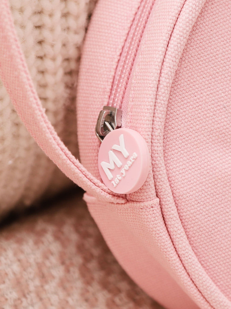 My 1st Years floral cross stitch handbag pink, imported from the UK