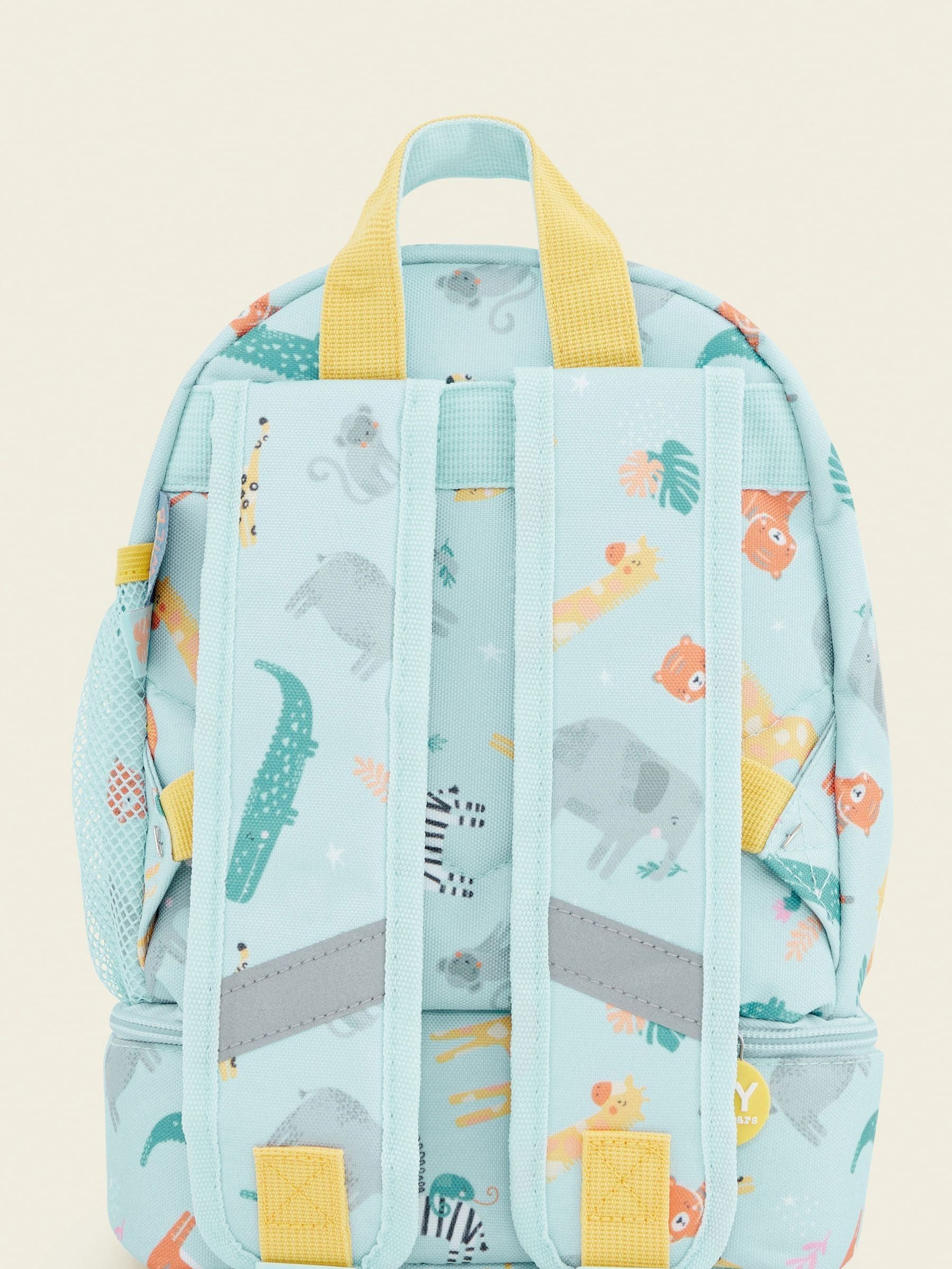 My 1st Years personalised mini safari backpack, imported from the UK