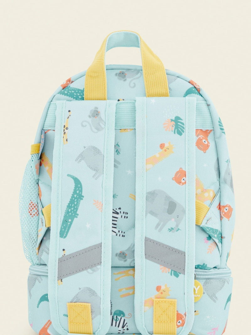 My 1st Years personalised mini safari backpack, imported from the UK