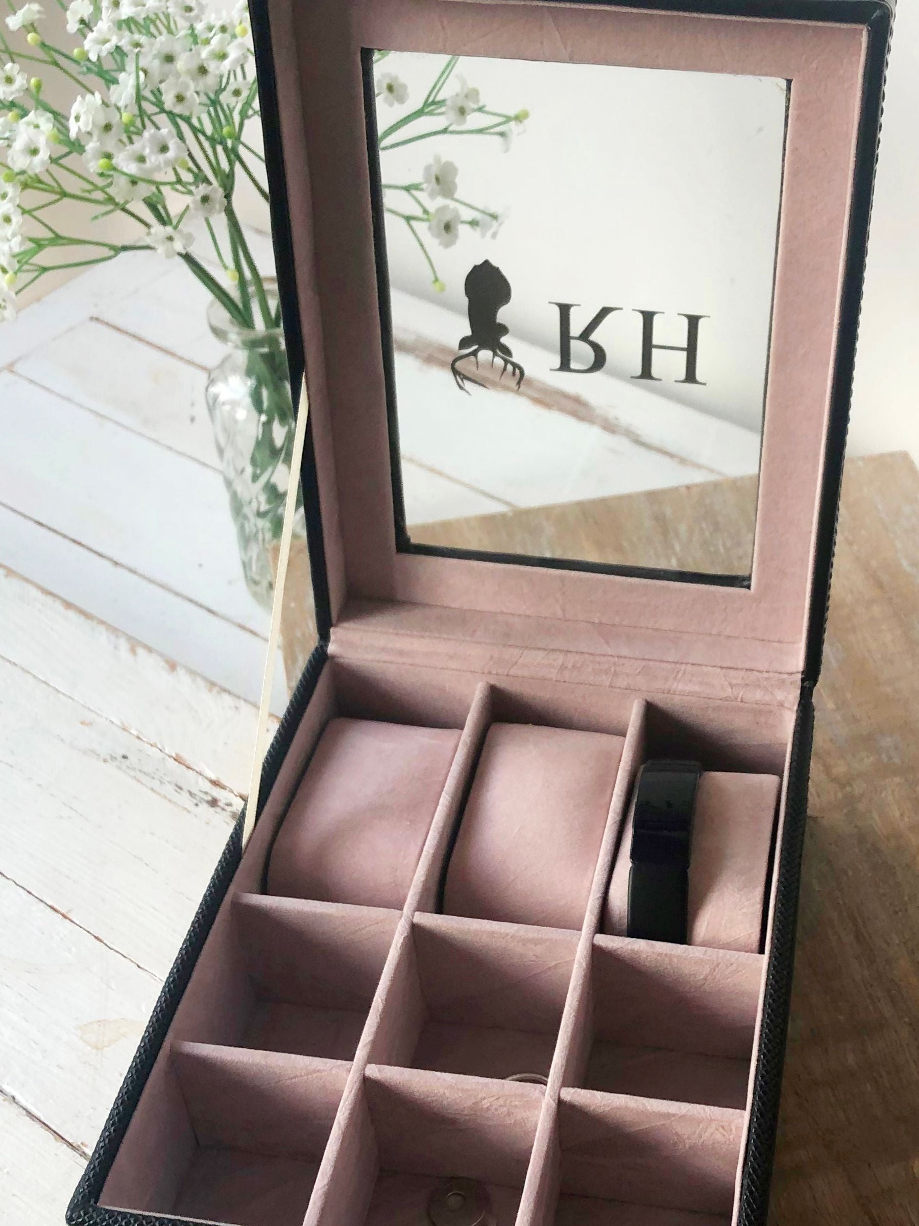 Personalised Mens Stag Watch Box by Solesmith