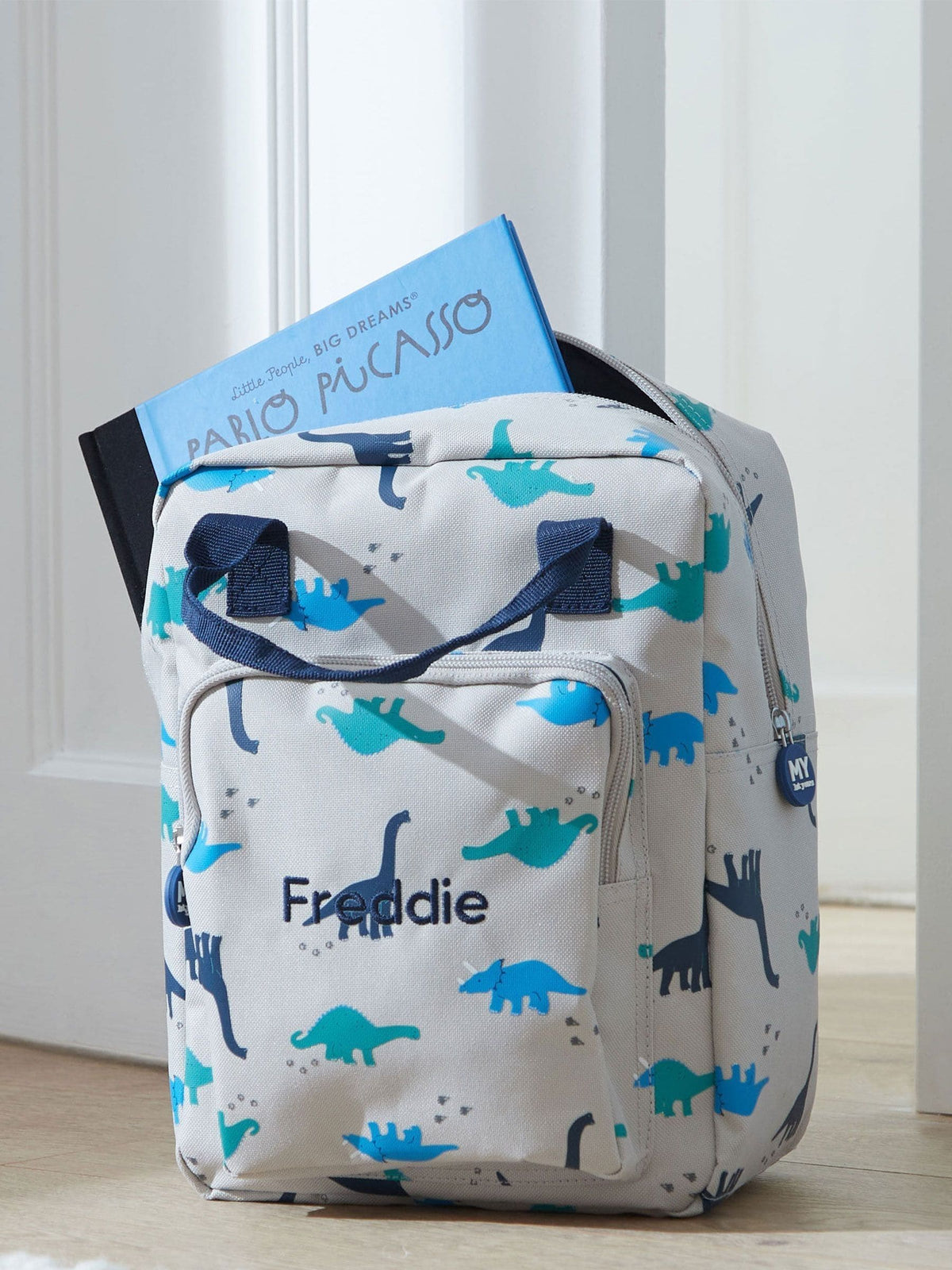 My 1st Years personalised dinosaur backpack - British product