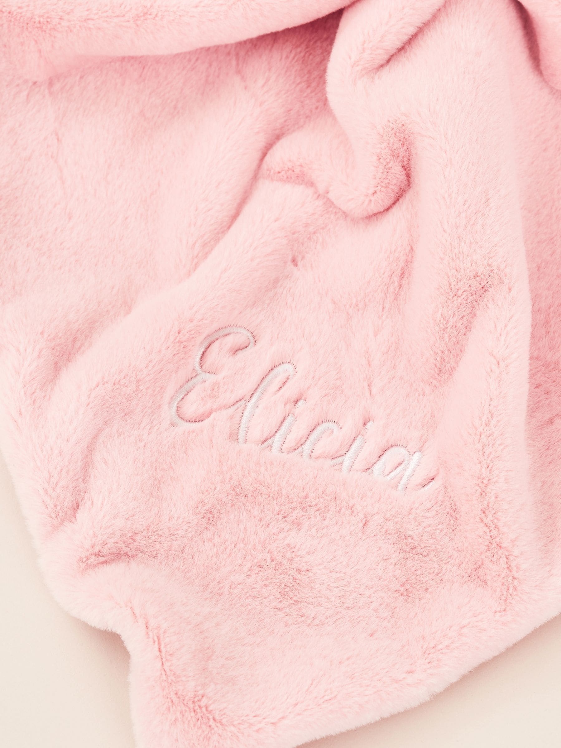 My 1st Years personalised pink bunny comforter - British product