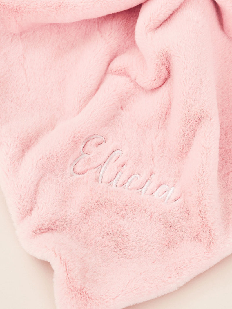 My 1st Years personalised pink bunny comforter - British product