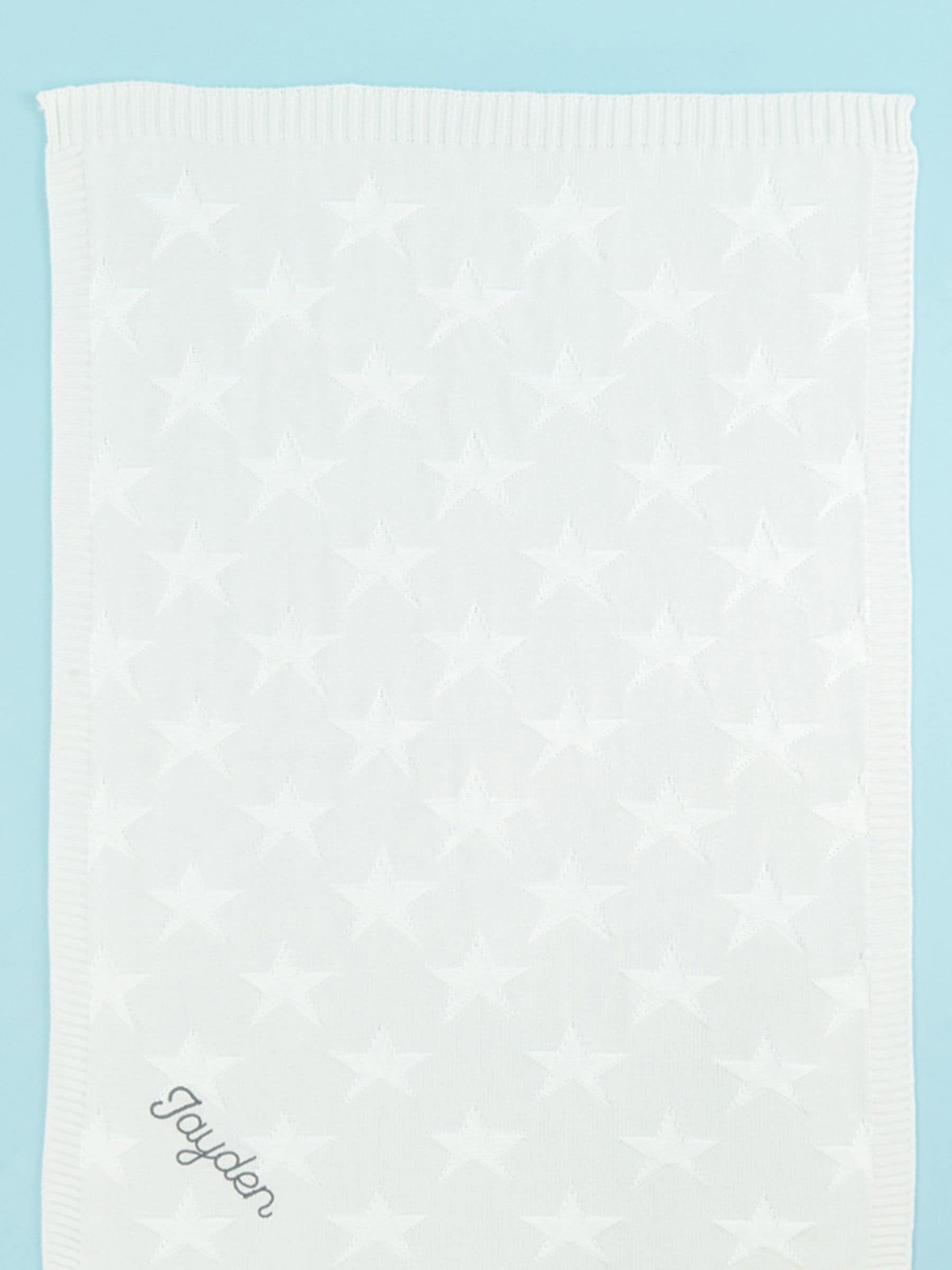 My 1st Years star jacquard blanket 100% cotton, UK version