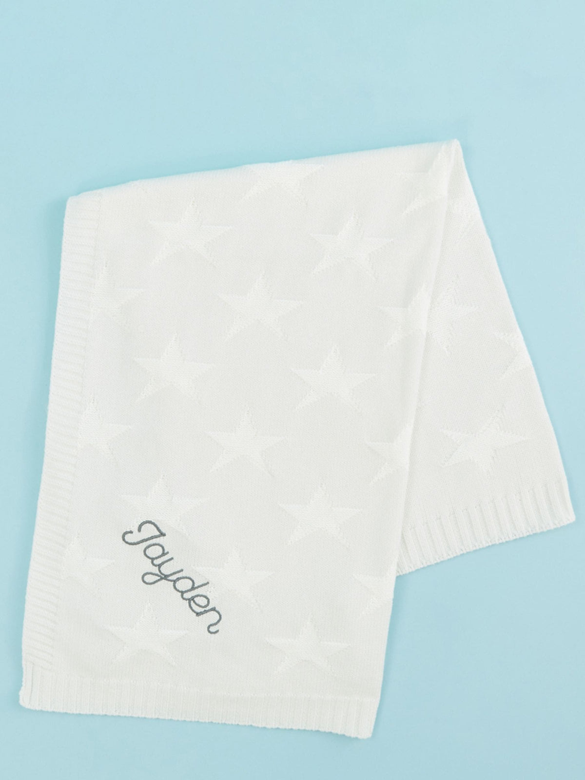 My 1st Years star jacquard blanket 100% cotton, UK version