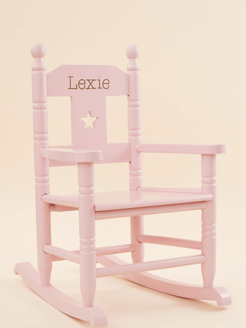 My 1st Years pink star rocking chair childrens (British brand)