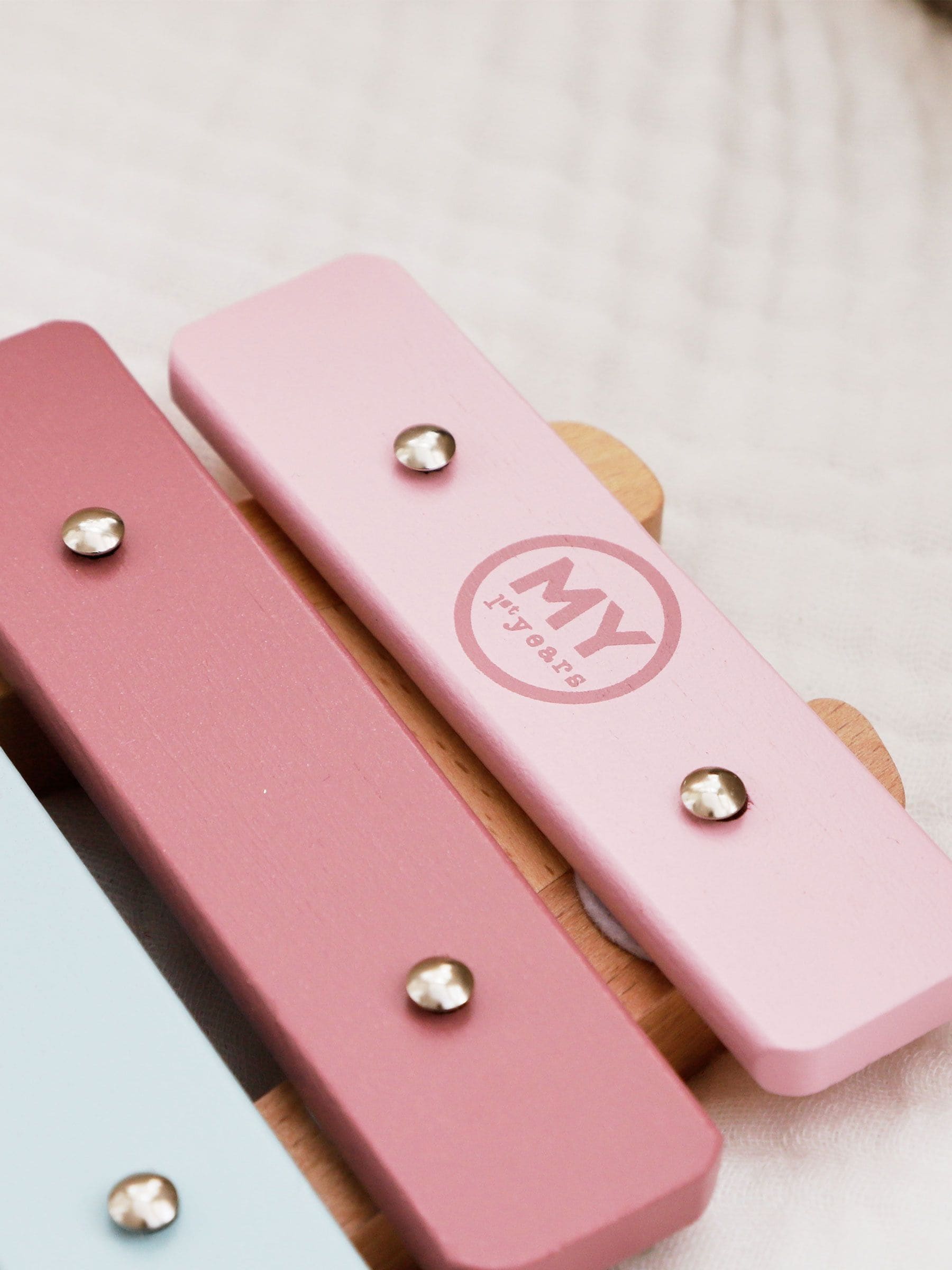 My 1st Years colourful wooden xylophone toy - British product
