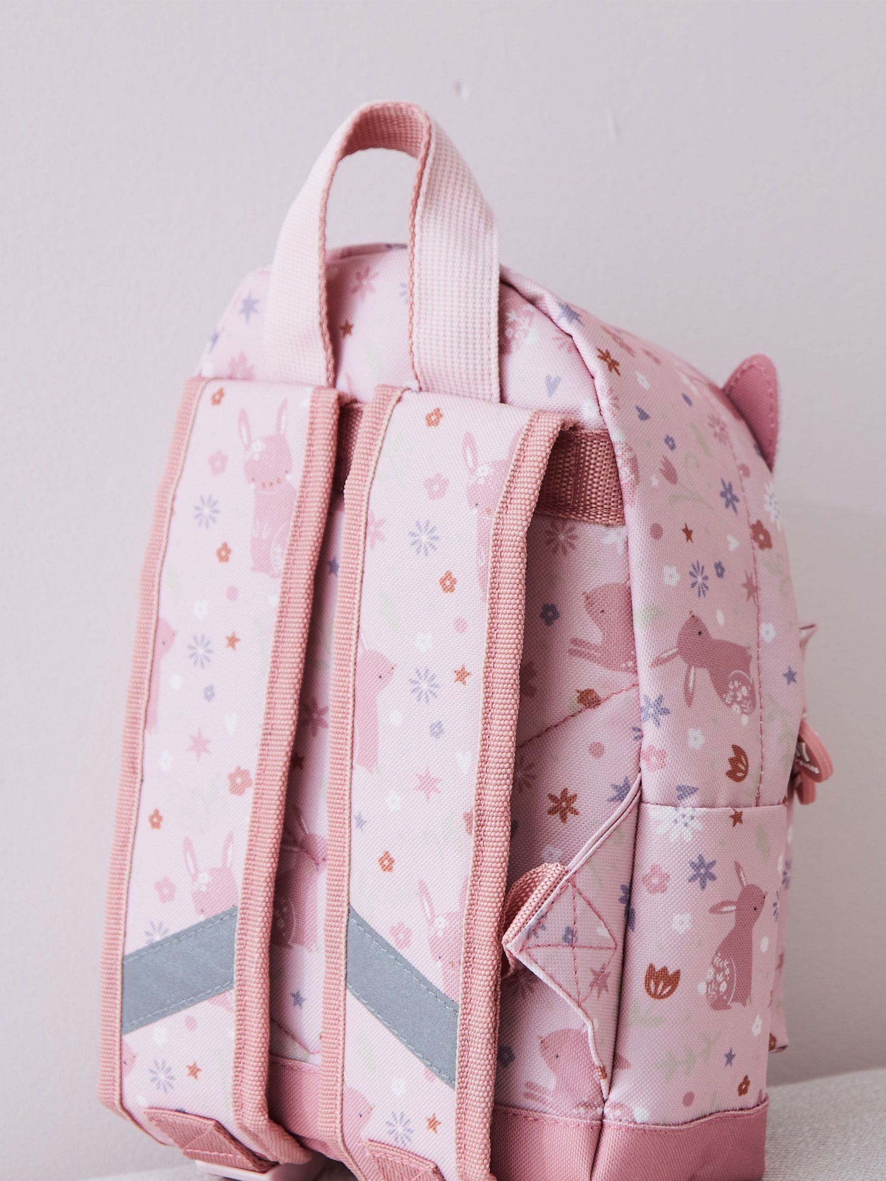 My 1st Years personalised bunny mini backpack pink - British product