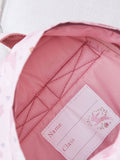 My 1st Years personalised bunny mini backpack pink - British product