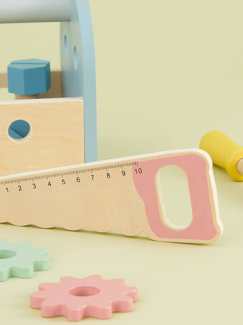 My 1st Years personalised wooden tool box toy - British product