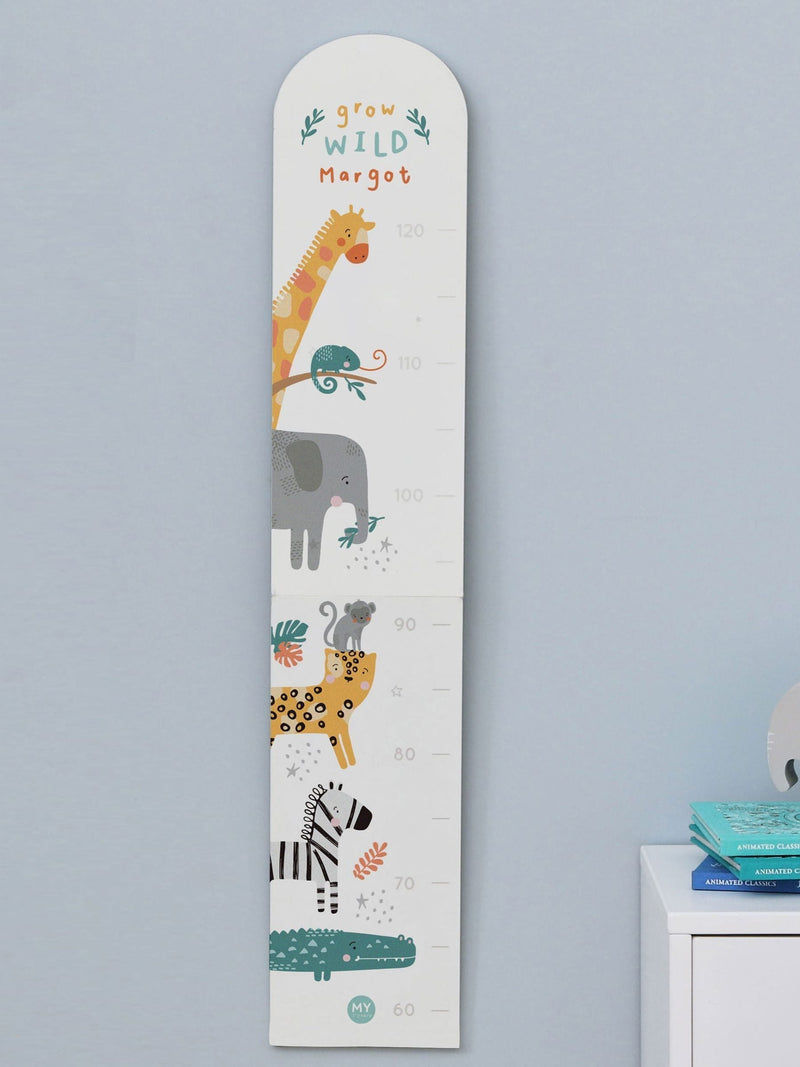 My 1st Years personalised safari height chart (British brand)