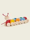My 1st Years personalised pull along caterpillar wooden toy - British product