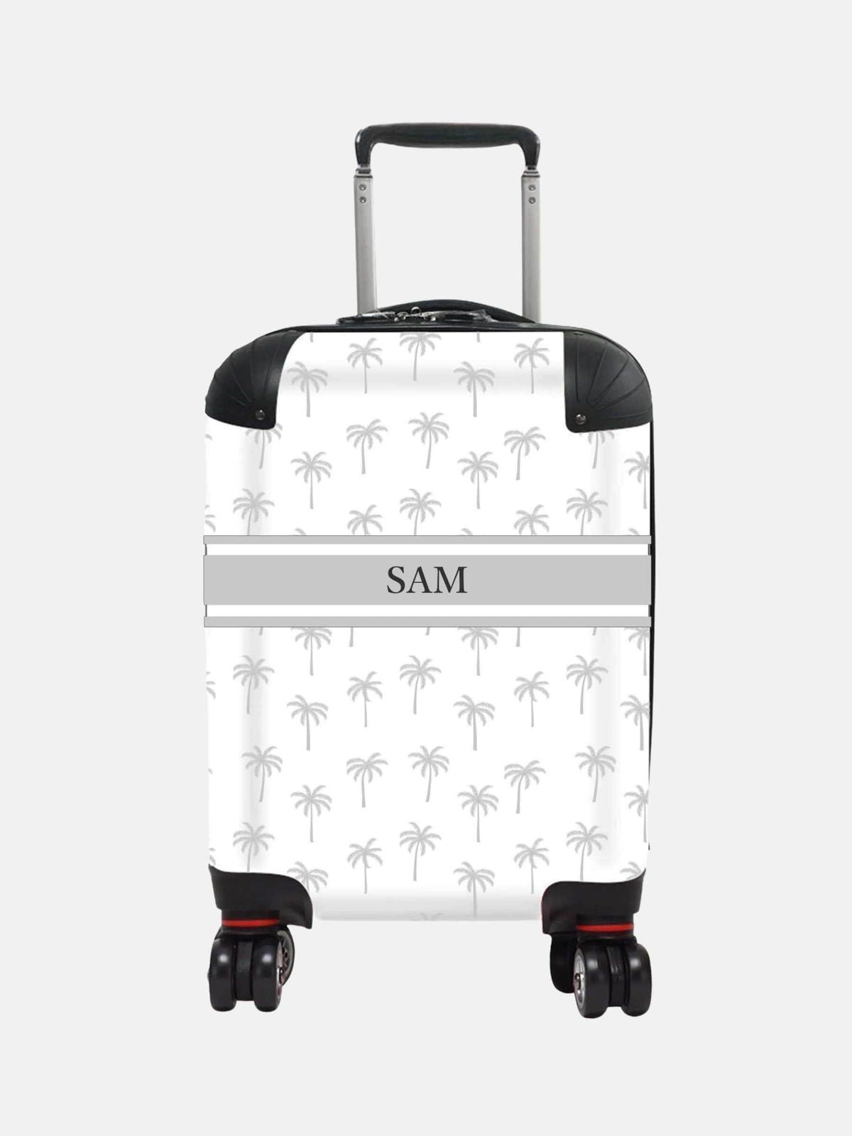 Koko Blossom personalised Grey Palm suitcase (British brand)