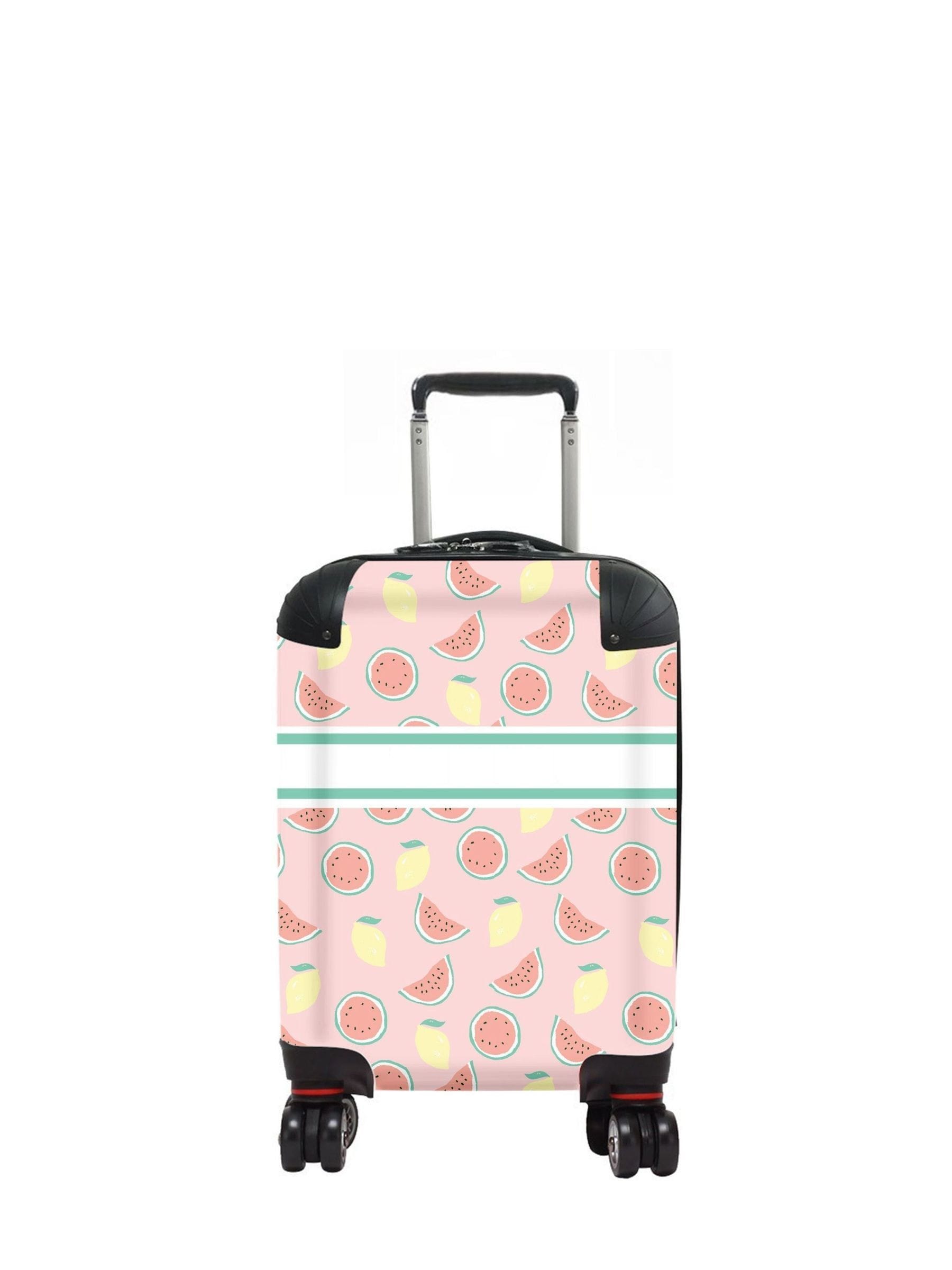 Koko Blossom personalised watermelon suitcase, UK version