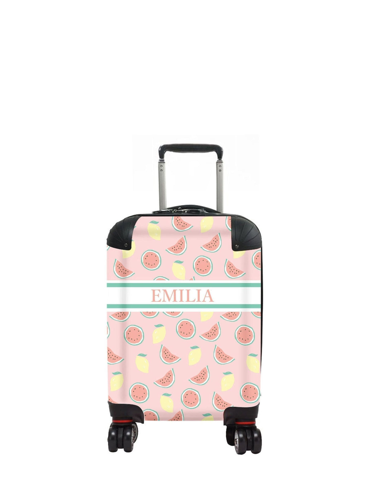 Koko Blossom personalised watermelon suitcase, UK version