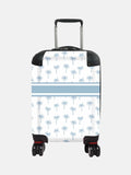 Koko Blossom palm suitcase personalised with name (British brand)